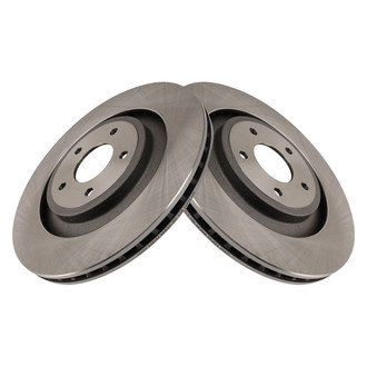 TRQ® - Vented Front Disc Brake Rotors