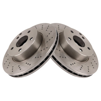 TRQ® - Vented Front Disc Brake Rotors