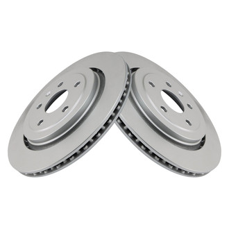 TRQ® - Vented Rear Disc Brake Rotors