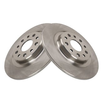 TRQ® - Solid Rear Disc Brake Rotors