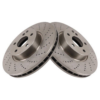 TRQ® - Vented Front Disc Brake Rotors