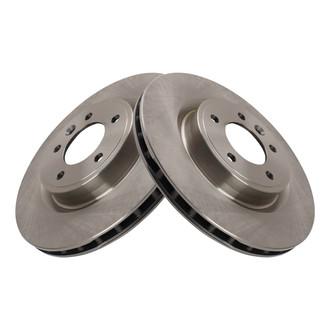 TRQ® - Vented Rear Disc Brake Rotors