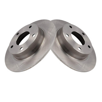 TRQ® - Solid Rear Disc Brake Rotors