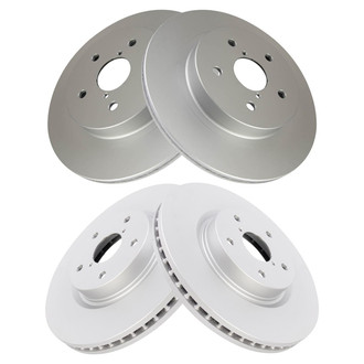 TRQ® - Front and Rear Disc Brake Rotors