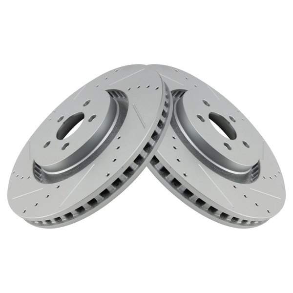 TRQ® - Front Disc Brake Rotors