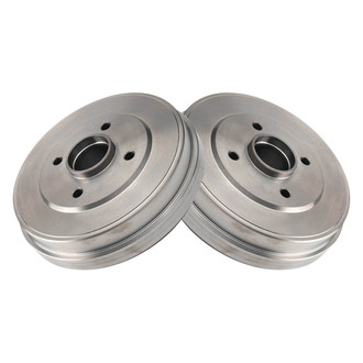 TRQ® - Rear Driver and Passenger Side Brake Drums