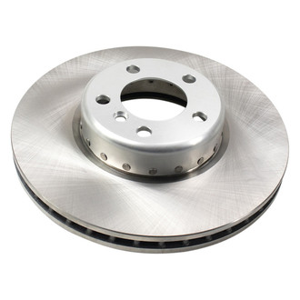 TRQ® - Plain Vented Front Disc Brake Rotors