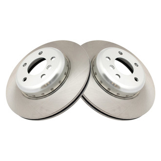 TRQ® - Plain Vented Front Disc Brake Rotors