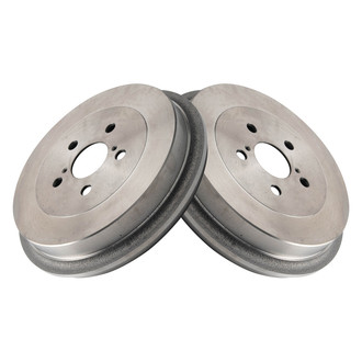TRQ® - Plain Vented Front Disc Brake Rotors