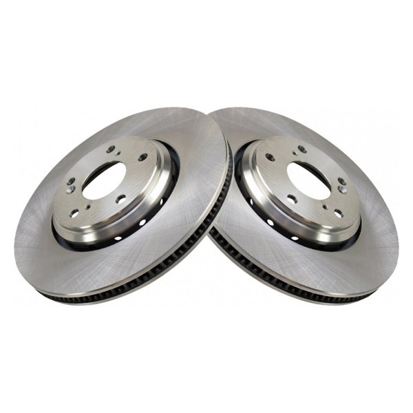 TRQ® - Plain Front Disc Brake Rotors