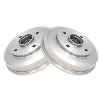 TRQ® - Rear Drum Brake Shoes