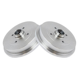 TRQ® - Rear Driver and Passenger Side Brake Drums