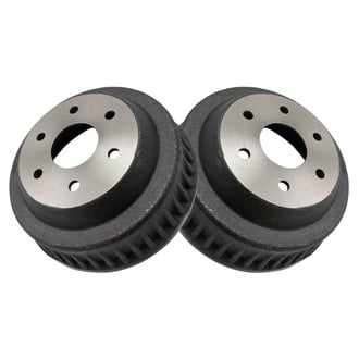 TRQ® - Rear Drum Brake Shoes