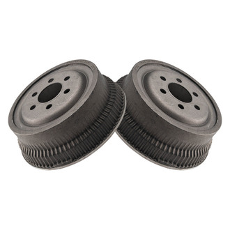 TRQ® - Rear Driver and Passenger Side Brake Drums