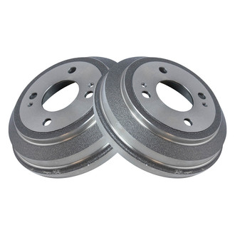 TRQ® - Rear Driver and Passenger Side Brake Drums