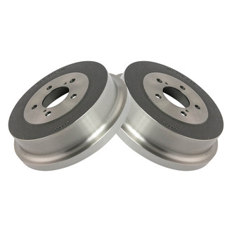 TRQ® - Rear Driver and Passenger Side Brake Drums