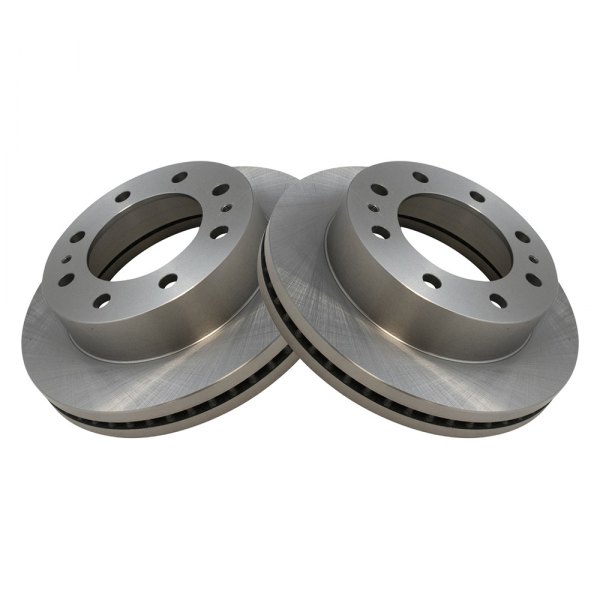 TRQ® - Plain Front Disc Brake Rotors