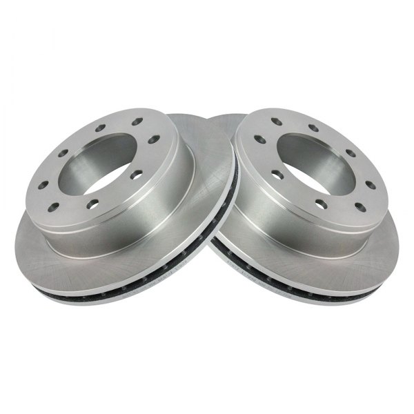 TRQ® - Plain Rear Disc Brake Rotors