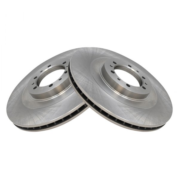 TRQ® - Plain Front Disc Brake Rotors