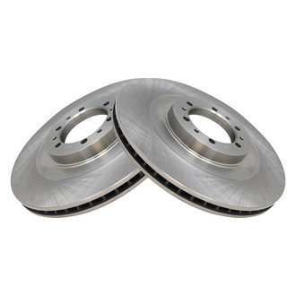 TRQ® - Plain Vented Front Disc Brake Rotors