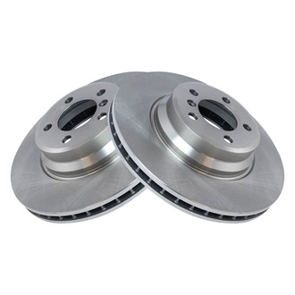 TRQ® - Plain Vented Front Disc Brake Rotors