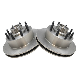TRQ® - Plain Vented Front Disc Brake Rotors