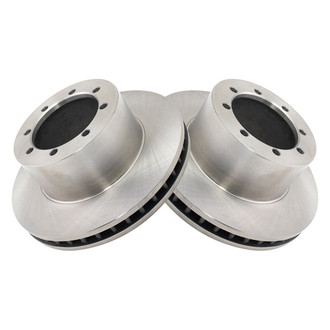 TRQ® - Plain Vented Rear Disc Brake Rotors
