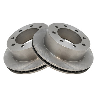 TRQ® - Plain Vented Rear Disc Brake Rotors