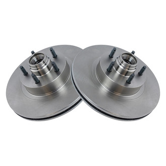 TRQ® - Plain Vented Front Disc Brake Rotors