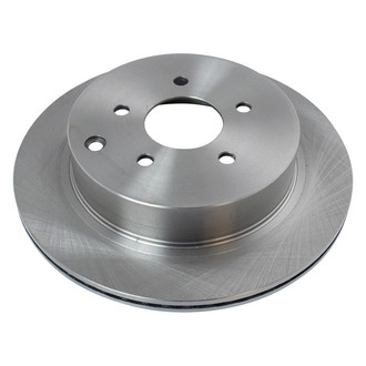 TRQ® - Plain Vented Rear Disc Brake Rotors
