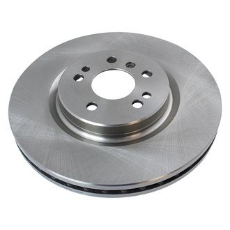 TRQ® - Plain Vented Front Disc Brake Rotors