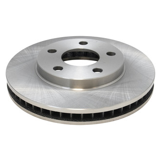 TRQ® - Plain Vented Front Disc Brake Rotors