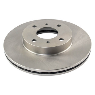 TRQ® - Plain Vented Front Disc Brake Rotors