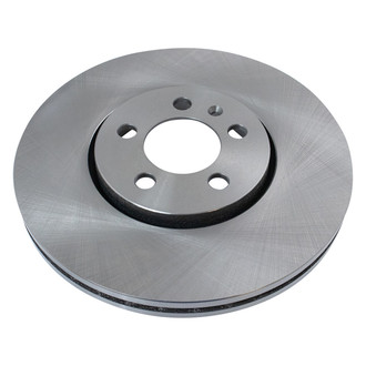 TRQ® - Plain Vented Front Disc Brake Rotors