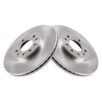 TRQ® - Plain Vented Front Disc Brake Rotors
