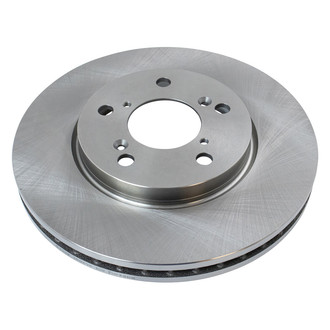 TRQ® - Plain Vented Front Disc Brake Rotors