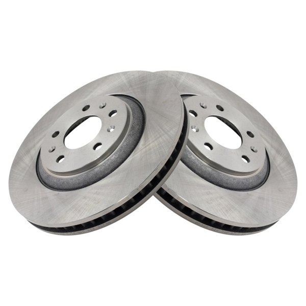 TRQ® - Plain Front Disc Brake Rotors