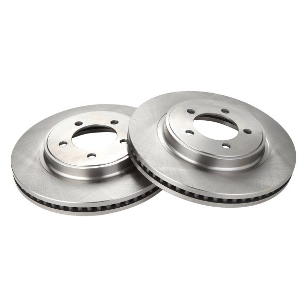 TRQ® - Plain Front Disc Brake Rotors