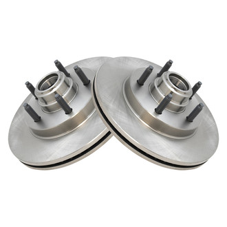 TRQ® - Plain Vented Front Disc Brake Rotors