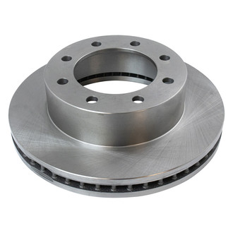 TRQ® - Plain Vented Front Disc Brake Rotors