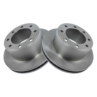 TRQ® - Plain Vented Rear Disc Brake Rotors