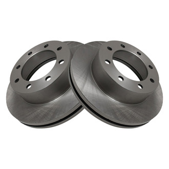 TRQ® - Plain Vented Front Disc Brake Rotors