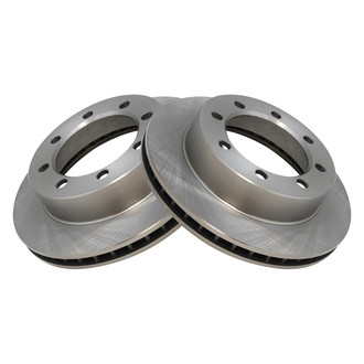 TRQ® - Plain Vented Front Disc Brake Rotors