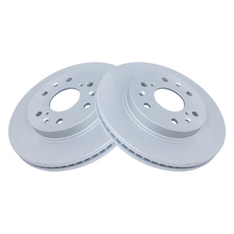 TRQ® - Plain Vented Front Disc Brake Rotors