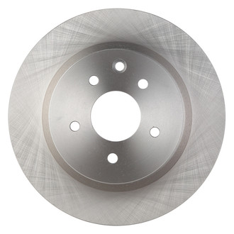 TRQ® - Plain Vented Rear Disc Brake Rotors