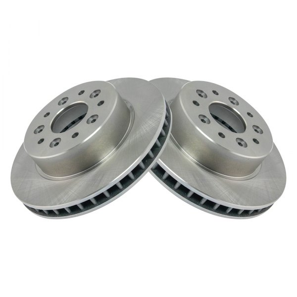 TRQ® - Plain Front Disc Brake Rotors