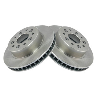 TRQ® - Plain Vented Front Disc Brake Rotors