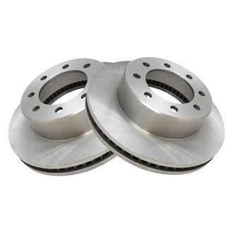 TRQ® - Plain Vented Front Disc Brake Rotors