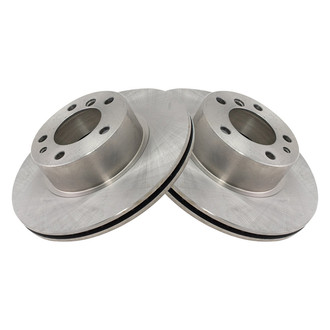 TRQ® - Plain Vented Front Disc Brake Rotors