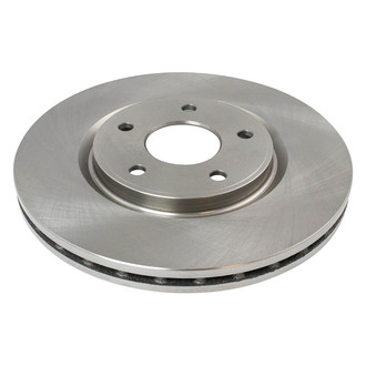 TRQ® - Plain Vented Front Disc Brake Rotors